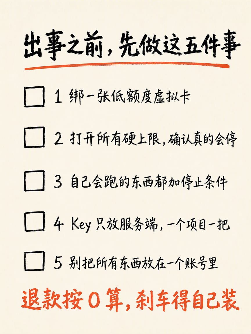 出事之前,先做这五件事