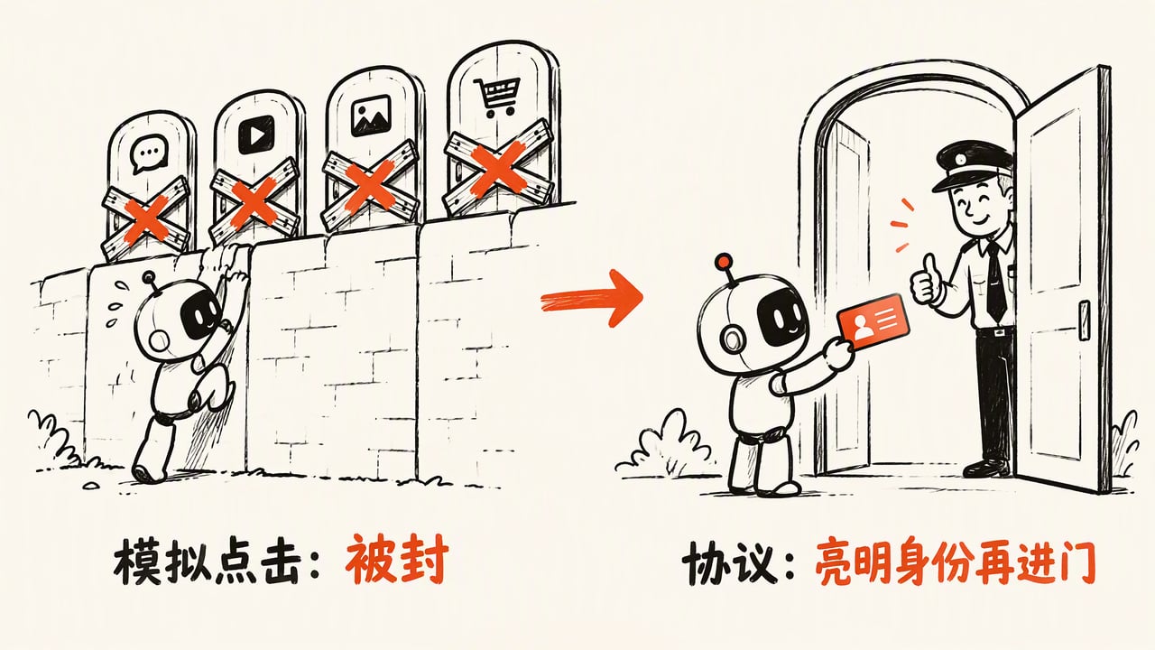 从模拟点击到协议