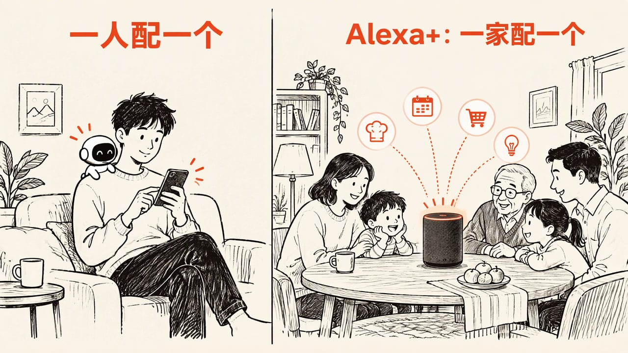 一家配一个