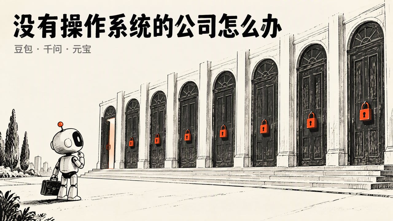 #04 没有操作系统的公司怎么办:豆包、千问、元宝