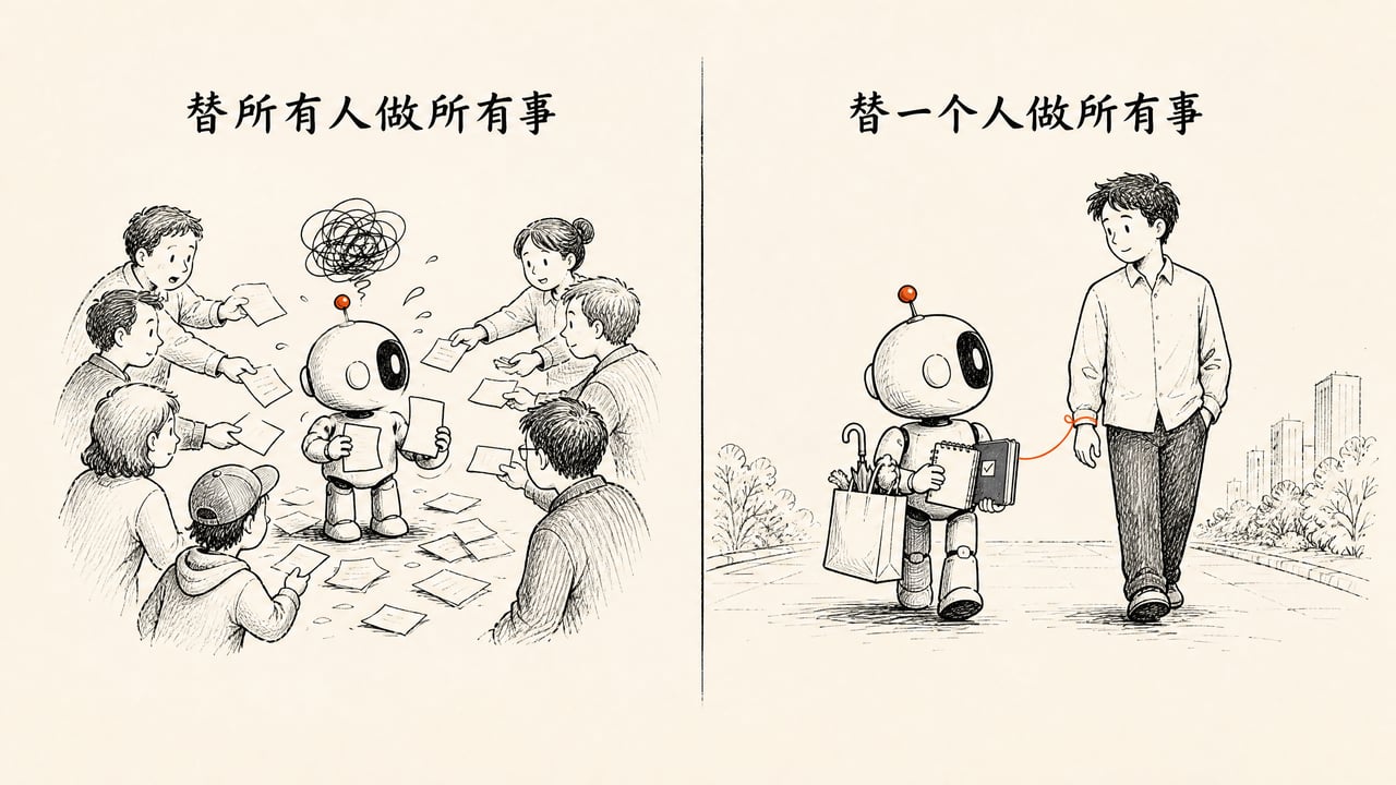替一个人做所有事