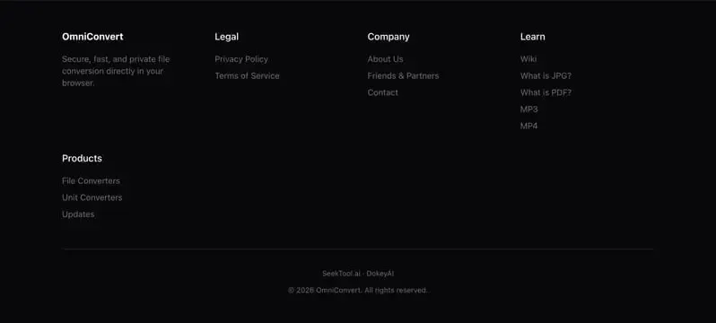 首页 footer 的 partner links
